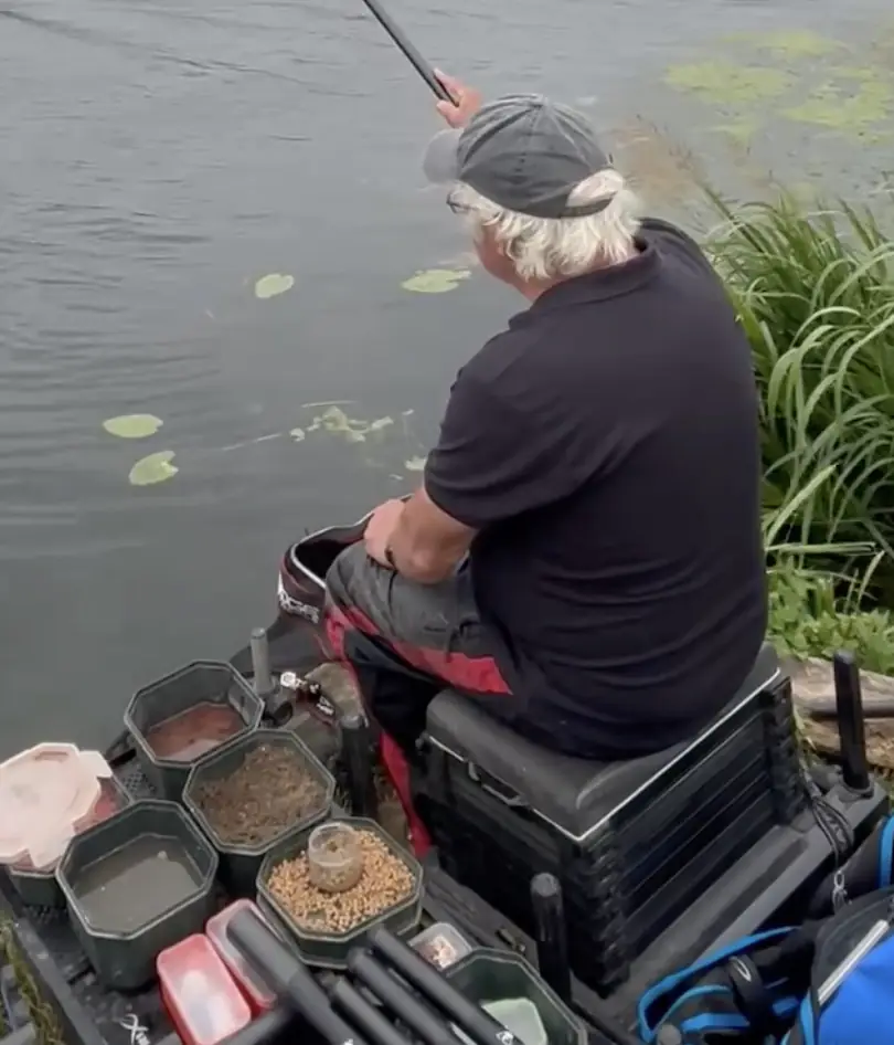 On the bank