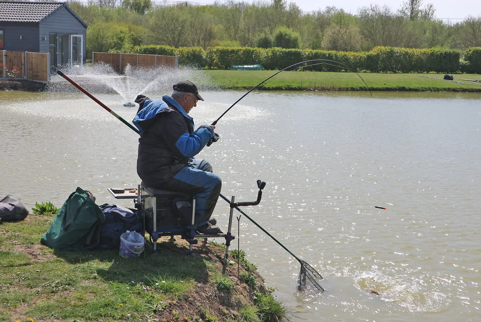 Boat Lake at Manea Fisheries