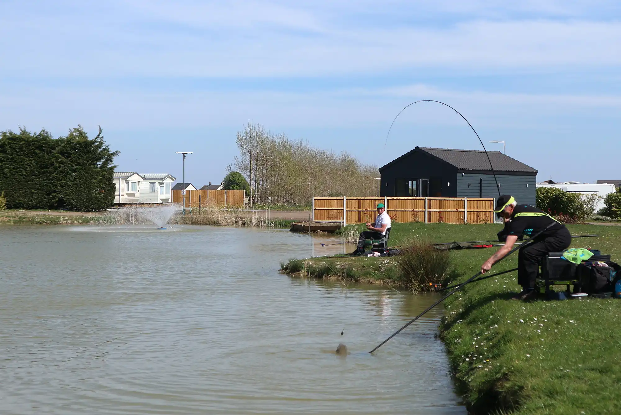 Fishing at Manea Fisheries